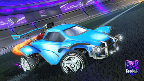 A Rocket League car design from kou328a