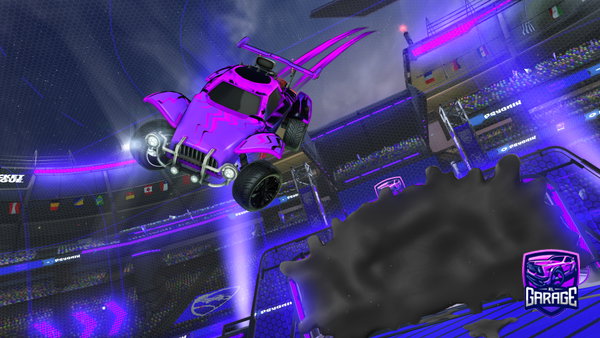 A Rocket League car design from lil_l3y3nda