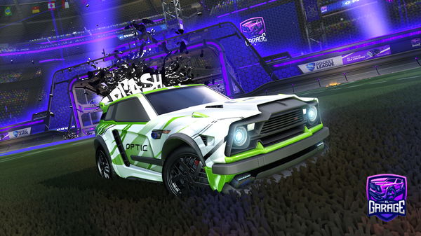 A Rocket League car design from Sploooshen