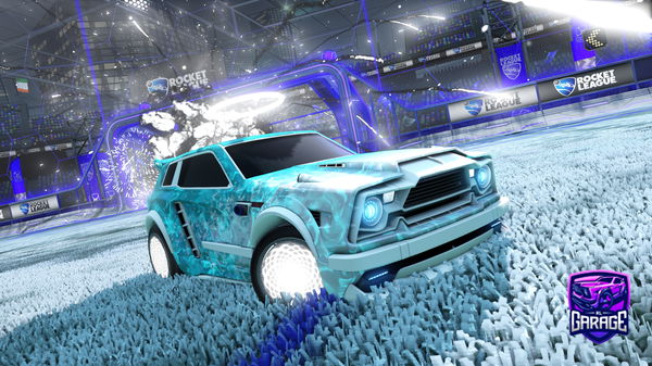 A Rocket League car design from Subzerojedi