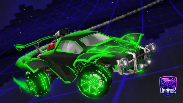 A Rocket League car design from Axolotl_Man_89