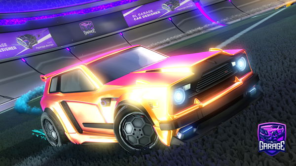 A Rocket League car design from catslikecheese2