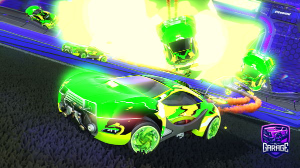 A Rocket League car design from DarkMoon9839