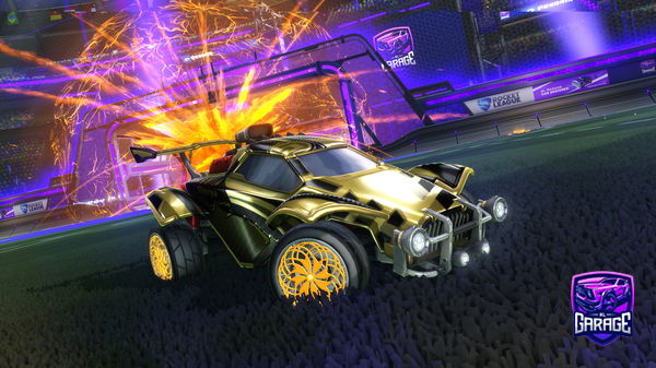 A Rocket League car design from faithtitian