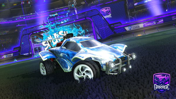 A Rocket League car design from Simplicity_