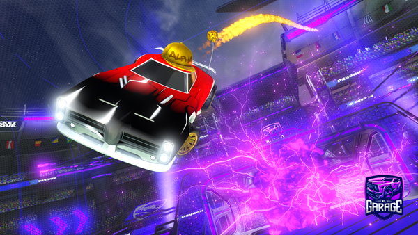 A Rocket League car design from AMCONTOP