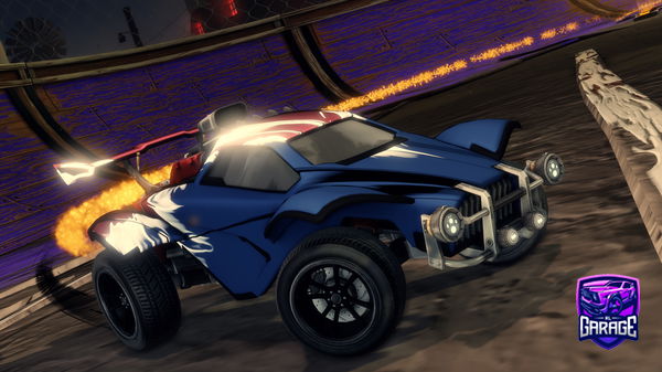 A Rocket League car design from DE97JZA80