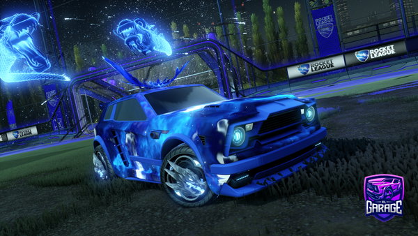 A Rocket League car design from ErvinErva