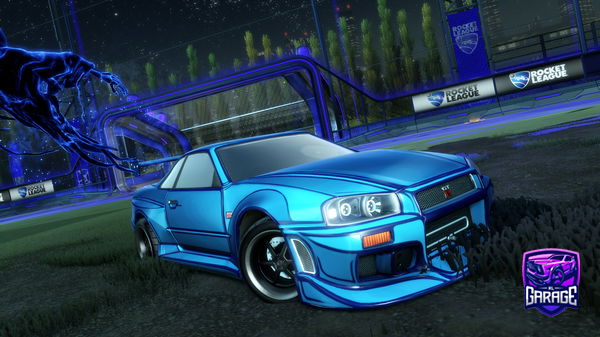 A Rocket League car design from Riccy324