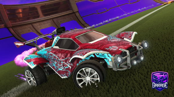 A Rocket League car design from STTS