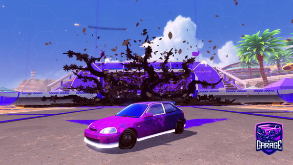 A Rocket League car design from D8l6