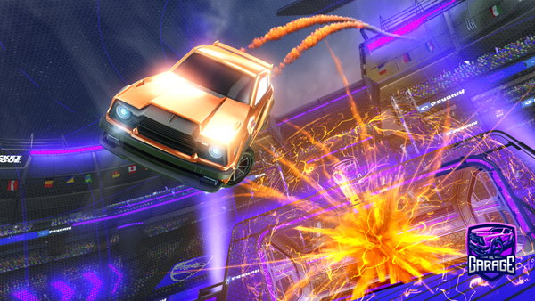 A Rocket League car design from sinokaa