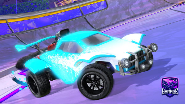A Rocket League car design from Leandro2008moreira