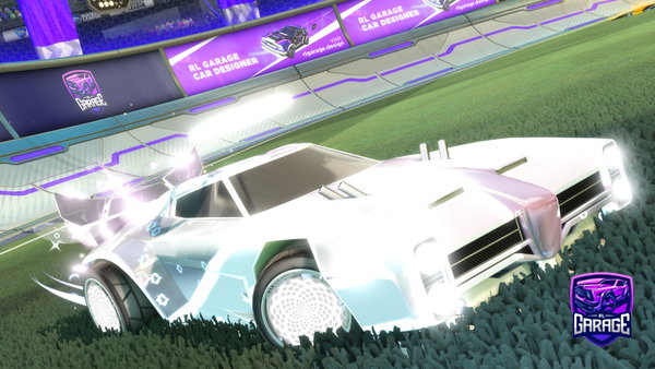 A Rocket League car design from FL4YC0N