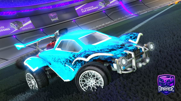 A Rocket League car design from Roitical