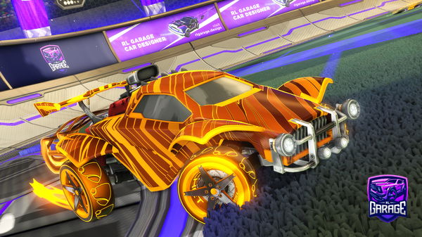 A Rocket League car design from Sotumney