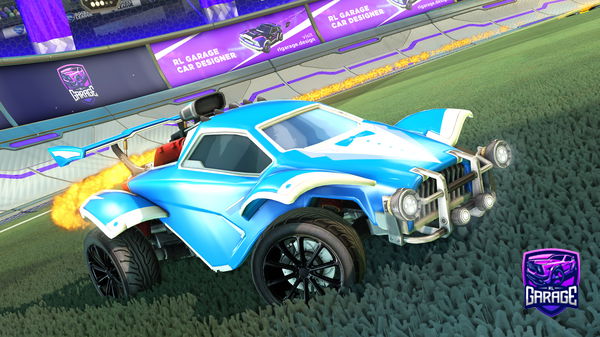 A Rocket League car design from Wil-z09