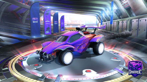 A Rocket League car design from V1bezzzzz