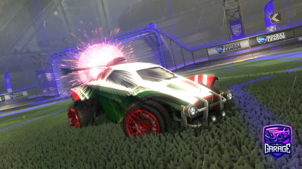 A Rocket League car design from Miles387