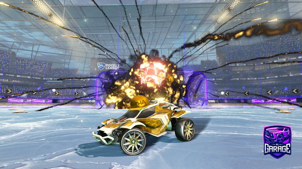 A Rocket League car design from MrRogers143