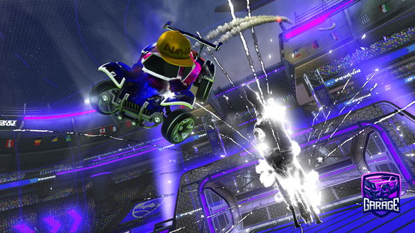 A Rocket League car design from RSN_ninja