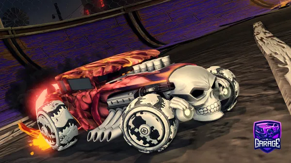 A Rocket League car design from ItsGiuze