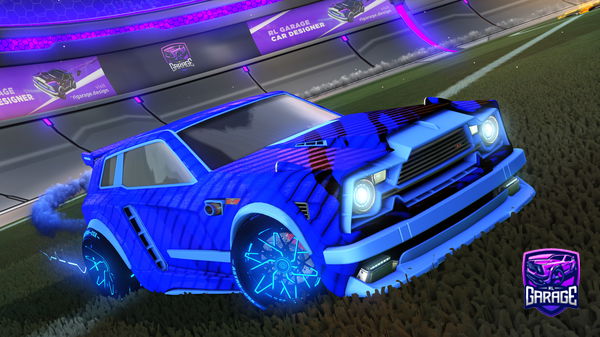 A Rocket League car design from NetStarfruit2140