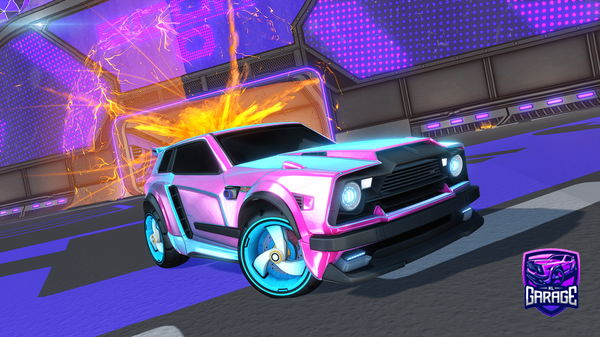 A Rocket League car design from dacree