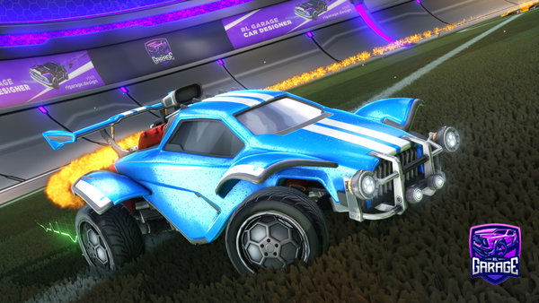 A Rocket League car design from Fernseher1758