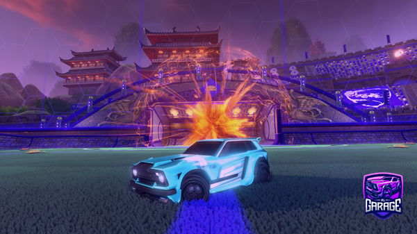 A Rocket League car design from Uunicorn