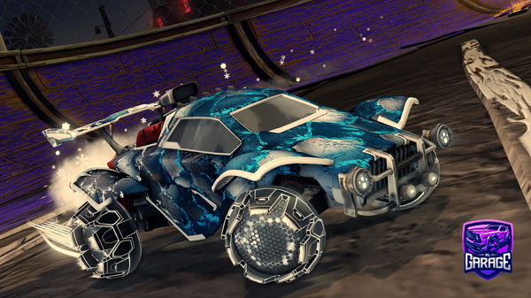 A Rocket League car design from Drknockers099