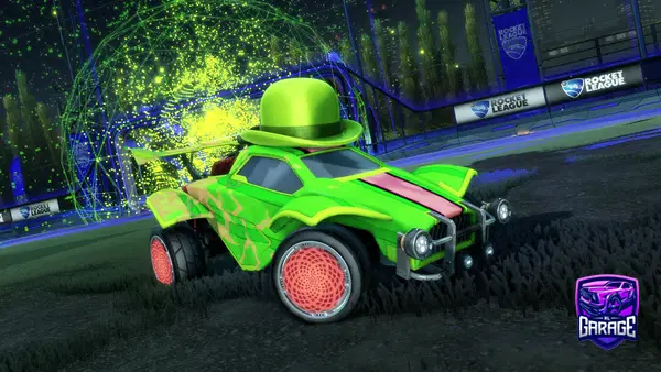 A Rocket League car design from Dekaepta17