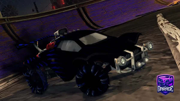 A Rocket League car design from -Goose-