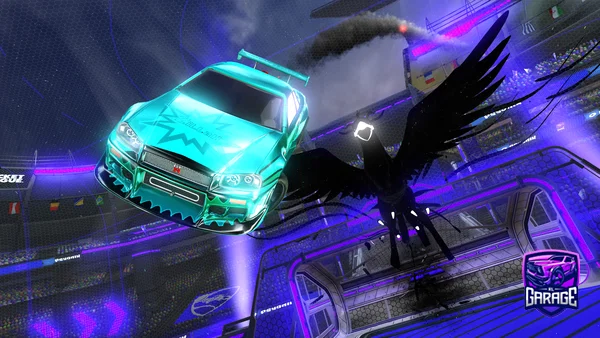 A Rocket League car design from bongwong11