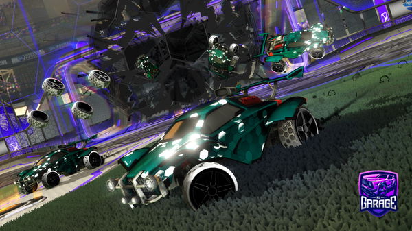 A Rocket League car design from Lightspeed422