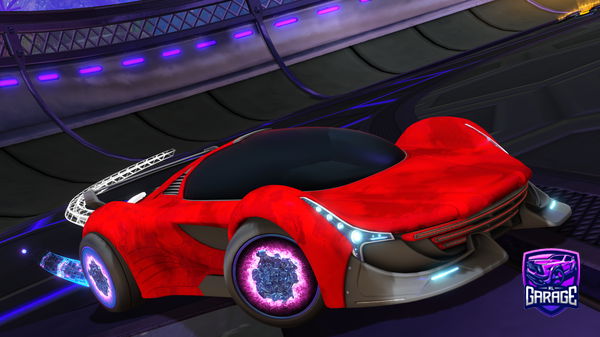 A Rocket League car design from JazzyPow