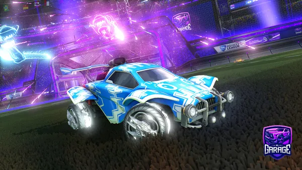 A Rocket League car design from SennB16