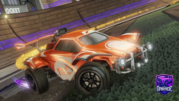 A Rocket League car design from Genszn-