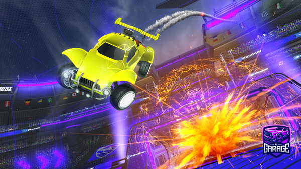 A Rocket League car design from AfloatLlama501