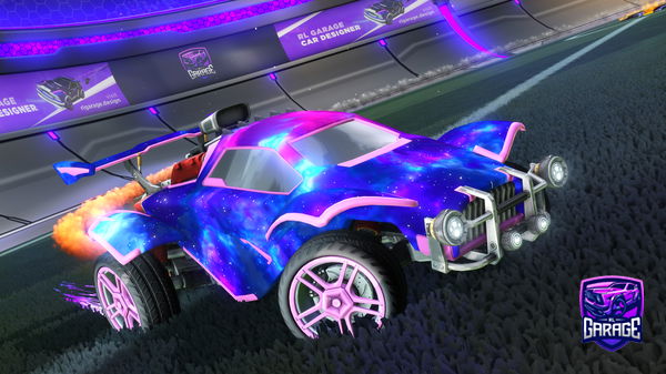 A Rocket League car design from Mightimike09