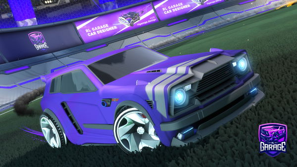 A Rocket League car design from Parzival_136