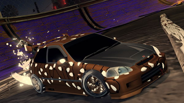 A Rocket League car design from Hotrod_hotdogs