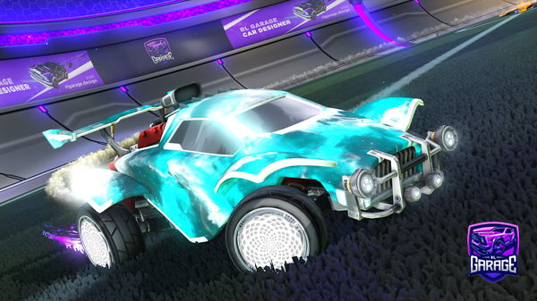 A Rocket League car design from jaww96