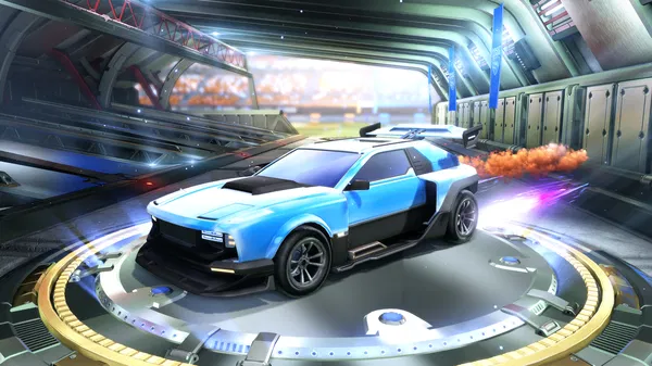 A Rocket League car design from XTSushi