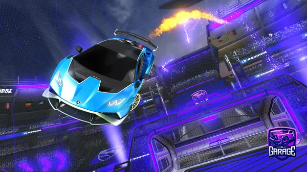 A Rocket League car design from VeryToxic999