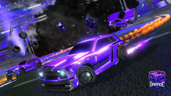 A Rocket League car design from SuperWurm