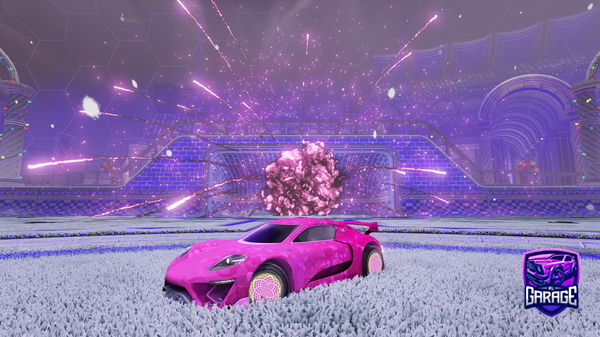 A Rocket League car design from arglz007