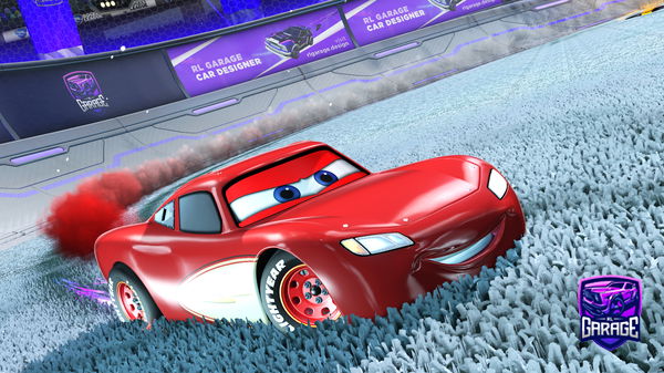 A Rocket League car design from Yaqeen106