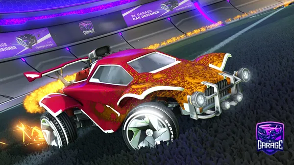 A Rocket League car design from charliejones2014