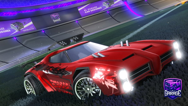 A Rocket League car design from Vojty
